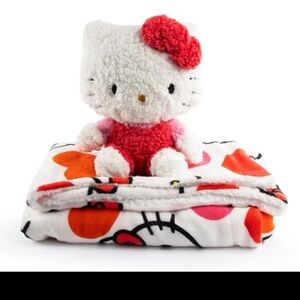 Hello Kitty Plush and Blanket Set